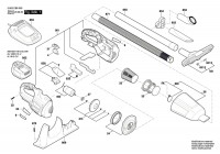 Bosch 3 603 CB9 000 PAS-12-50-F All-Purpose-Vaccuum-Clean Spare Parts